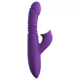   Fantasy For Her - 3in1 lökő vibrátor melegítő funkcióval (lila)