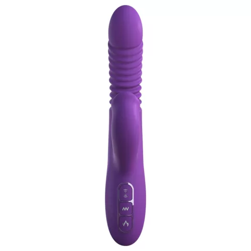 Fantasy For Her - 3in1 lökő vibrátor melegítő funkcióval (lila)