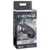 Pipedream - C-Ringz - szilikon pénisz ketrec (fekete)