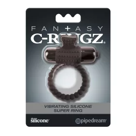   Pipedream Fantasy C-Ringz - vibrációs péniszgyűrű (fekete)
