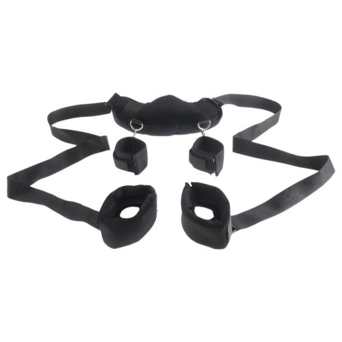 Fetish Position Master - BDSM kötözőszett (fekete)