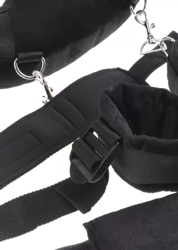 Fetish Position Master - BDSM kötözőszett (fekete)