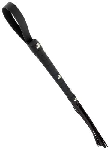 Pipedream - Fetish Fantasy Deluxe Cat-O-Nine - korbács - fekete (65cm)