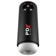 PDX Elite Moto Milker - lökő-rezgő maszturbátor (fekete)