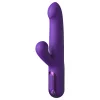 Fantasy For Her - 2in1 lökő vibrátor és csiklóizgató (lila)
