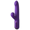Fantasy For Her - 2in1 lökő vibrátor és csiklóizgató (lila)