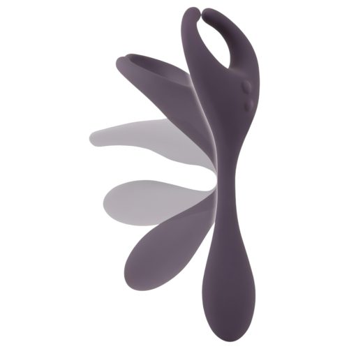 Couples Choice - akkus, rádiós 2 motoros vibrátor (lila)