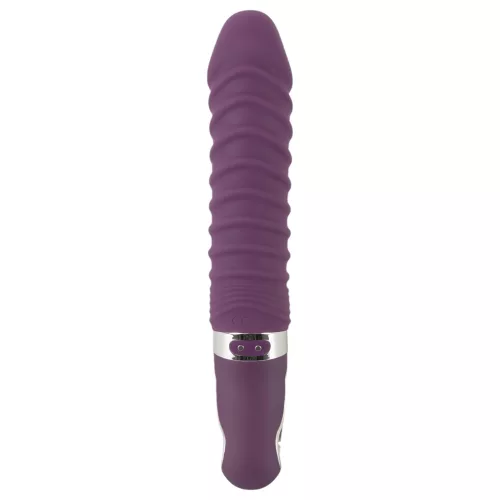 SMILE Soft - akkus, melegítő vibrátor (lila)