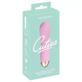Cuties Mini - akkus, vízálló, spirál vibrátor (pink)
