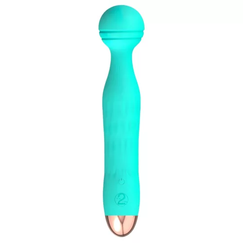 Cuties Mini Wand - akkus, vízálló, masszírozó vibrátor (zöld)