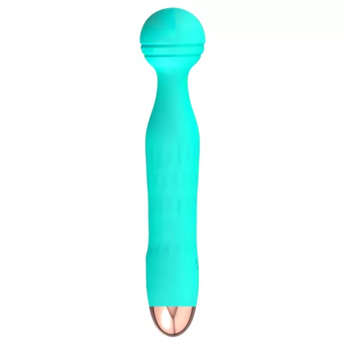 Cuties Mini Wand - akkus, vízálló, masszírozó vibrátor (zöld)