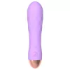 Cuties Mini - akkus, vízálló, rácsos vibrátor (lila)
