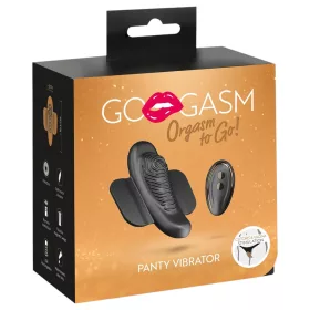 GoGasm Panty - akkus, rádiós csikló vibrátor (fekete)