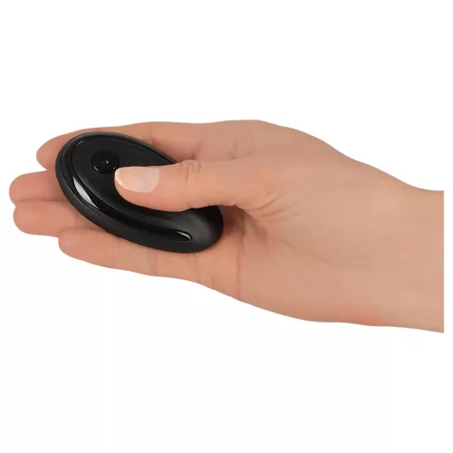 GoGasm Panty - akkus, rádiós csikló vibrátor (fekete)