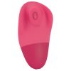 SMILE Thumping Touch - akkus, pulzáló csikló vibrátor (pink)
