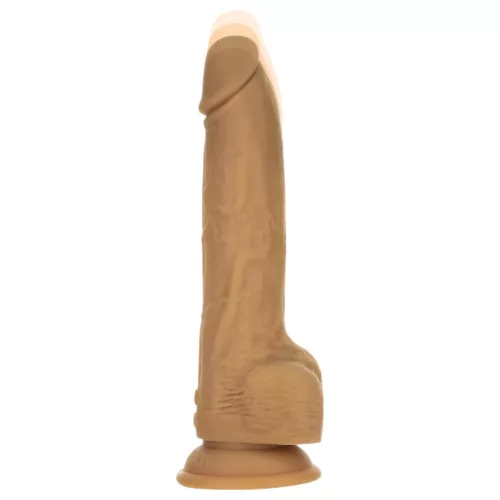 Naked Addiction Thrusting 9 - lökő vibrátor - sötét (23cm)