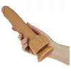 Naked Addiction Thrusting 9 - lökő vibrátor - sötét (23cm)