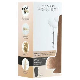   Naked Addiction Thrusting 7,5 - lökő vibrátor (19cm) - natúr