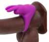 Happyrabbit Cock Kit - vibrációs péniszgyűrű tárolóval (lila)