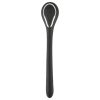Penis Plug Dilator - akkus, vibrációs dilátor (1,1cm) - fekete
