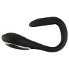 Penis Plug Dilator - akkus, vibrációs dilátor (1,1cm) - fekete