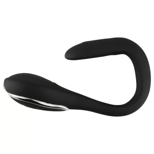 Penis Plug Dilator - akkus, vibrációs dilátor (1,1cm) - fekete