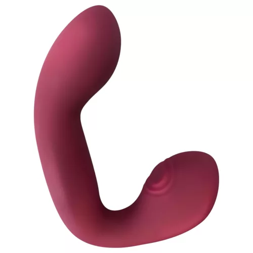 Javida Thumping - pulzáló G-pont és csikló vibrátor (piros)