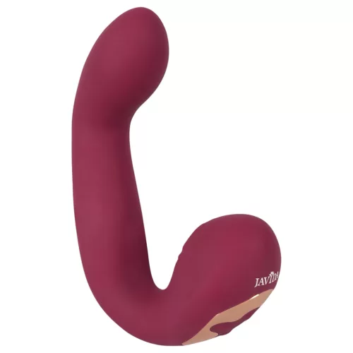 Javida Thumping - pulzáló G-pont és csikló vibrátor (piros)