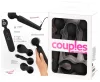 Couples Choice - akkus, melegítő masszírozó vibrátor (fekete)
