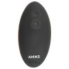 ANOS - 2 motoros forgó anál vibrátor (fekete)