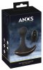 ANOS - vízálló anál vibrátor (fekete)
