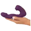 Javida - 4in1 csiklóizgató vibrátor (lila)