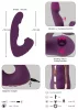 Javida - 4in1 csiklóizgató vibrátor (lila)