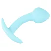 Cuties Mini Butt Plug - szilikon anál plug - kék (2,6cm)