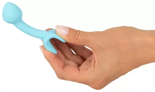 Cuties Mini Butt Plug - szilikon anál plug - kék (2,6cm)