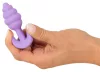 Cuties Mini Butt Plug - szilikon anál plug - lila (2,8cm)