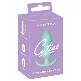 Cuties Mini Butt Plug - szilikon anál plug - menta (2,3cm)