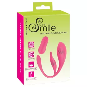 SMILE - akkus, rádiós vibrációs tojás (pink)