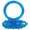 You2Toys - szilikon vibrációs péniszgyűrű (kék)