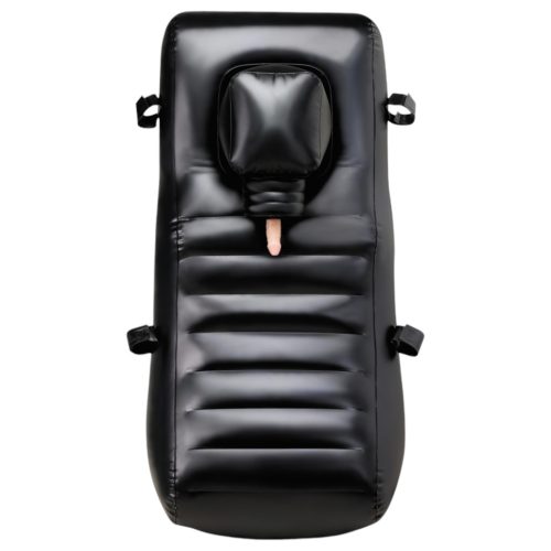 Louisiana Lounger - szexgép beépített vibrátorral (fekete)