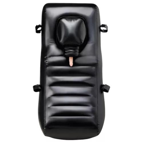 Louisiana Lounger - szexgép beépített vibrátorral (fekete)