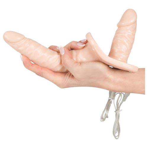 You2Toys - Felcsatolható duó vibrátor- natúr