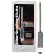 You2Toys - DILATOR - szilikon dilátor vibrációval - szürke (6mm)