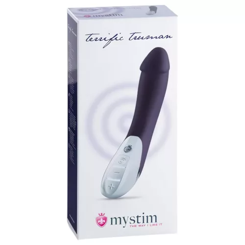 mystim Terrific Truman - 2 motoros vibrátor (kék)