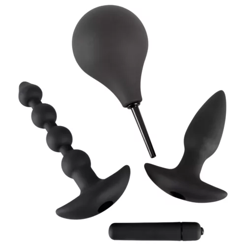 Black Velvets anál vibrátor készlet (4 részes)