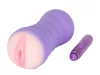 You2Toys - Gina - vibráló puncija (natúr-lila)