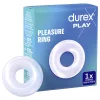 Durex Pleasure Ring - péniszgyűrű (átlátszó)