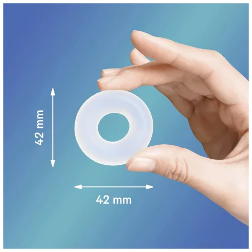 Durex Pleasure Ring - péniszgyűrű (átlátszó)