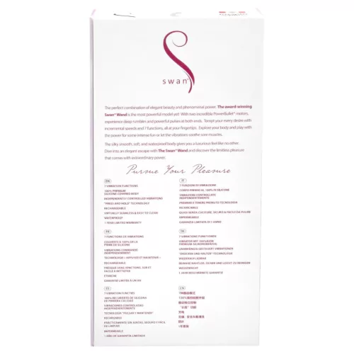 The Swan Wand - akkus masszírozó vibrátor (pink)