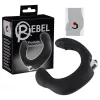 Rebel - íves prosztata vibrátor (fekete)